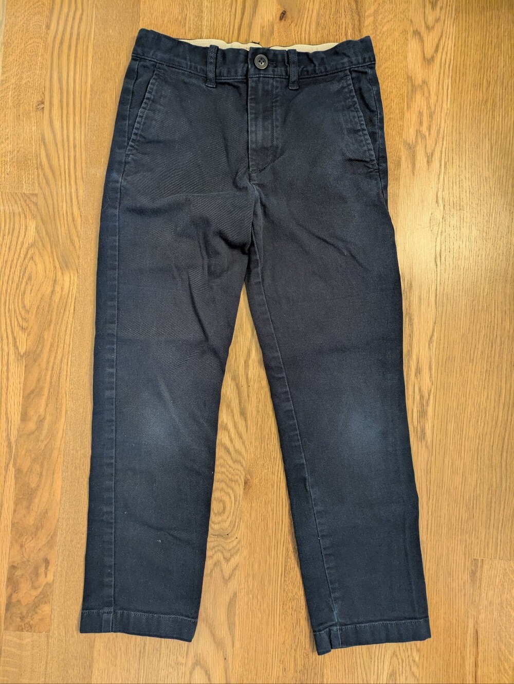 Crewcuts Slim Straight Chinos in Navy